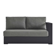 Tahoe Modular Right-Facing Loveseat in Gray Charcoal
