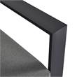 Tahoe Modular Right-Facing Loveseat in Gray Charcoal