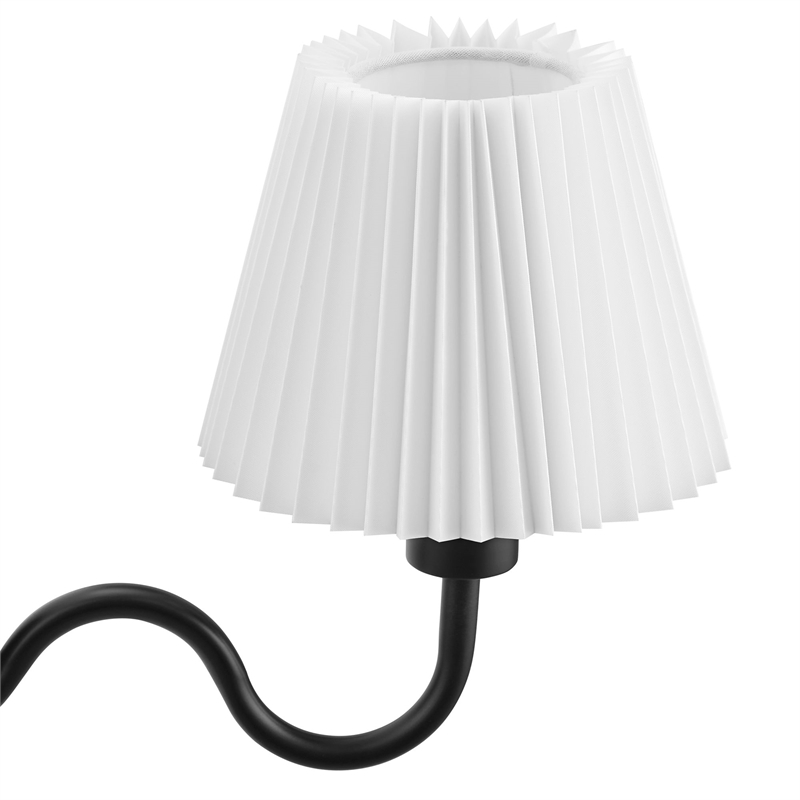 Wave Wall Sconce in Black