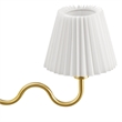 Wave Squiggle Arm Wall Sconce in Brass