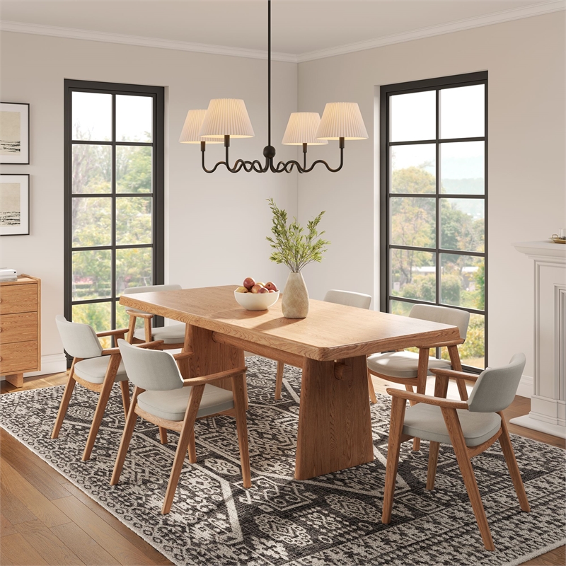 Wave Pendant Light in Black