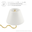 Wave Pendant Light in Brass