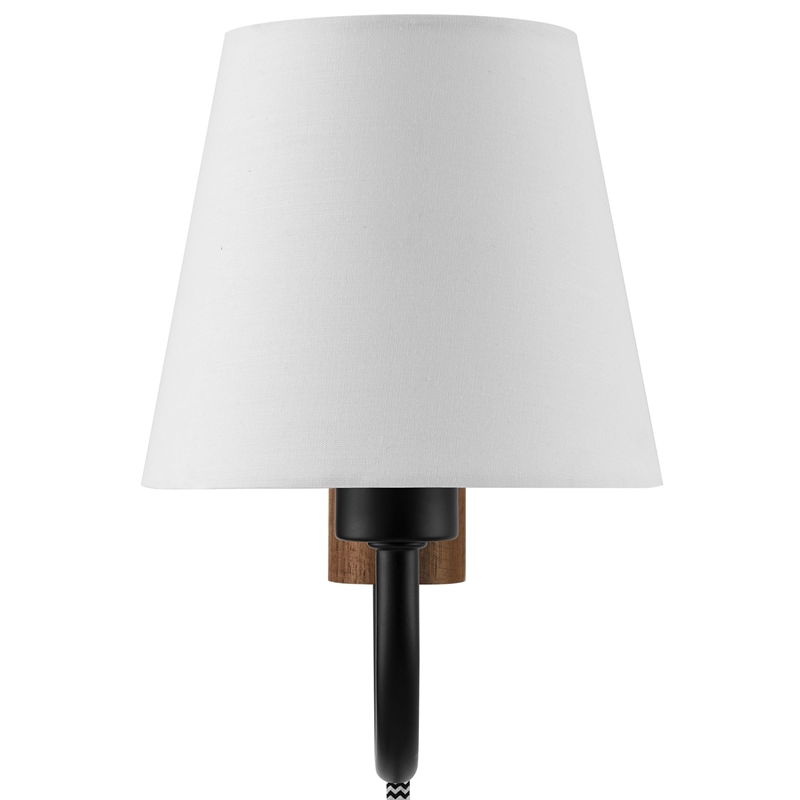 Sunlit Wall Sconce in Walnut Black