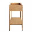 Zaire Bathroom Vanity Cabinet (Sink Basin Not Included) in Natural
