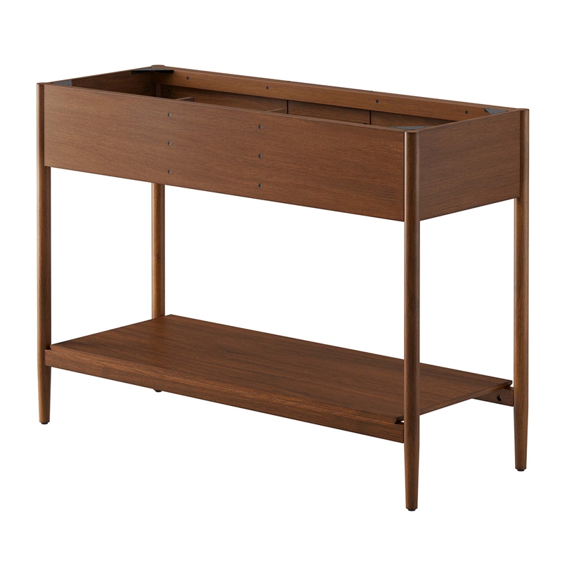 Zaire Bathroom Vanity Cabinet (Sink Basin Not Included) in Walnut