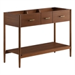 Zaire Bathroom Vanity Cabinet (Sink Basin Not Included) in Walnut