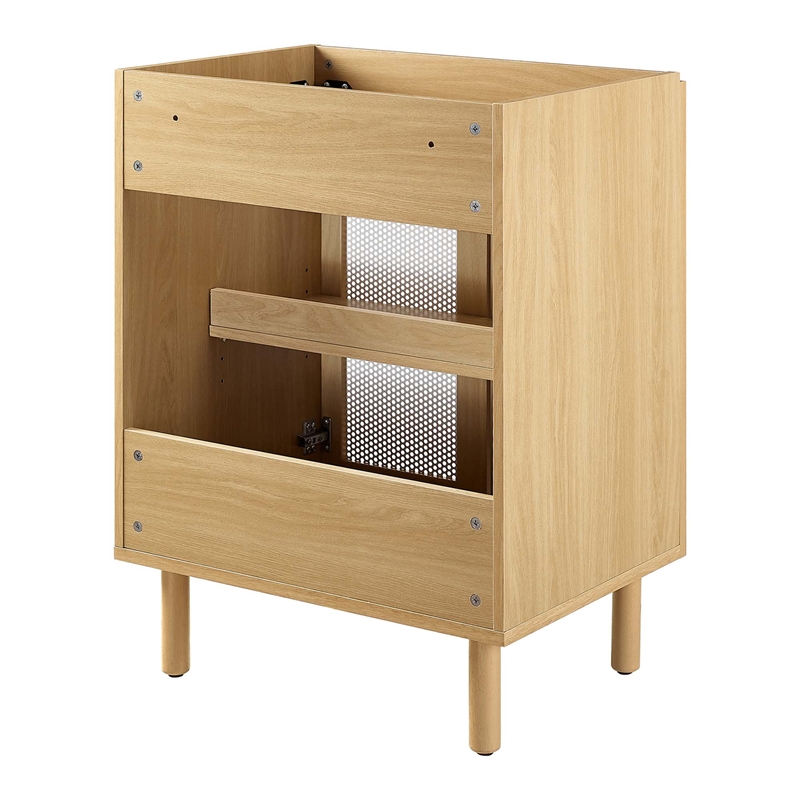 Calla Bathroom Vanity Cabinet (Sink Basin Not Included) in Oak