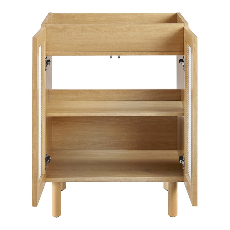 Calla Bathroom Vanity Cabinet (Sink Basin Not Included) in Oak