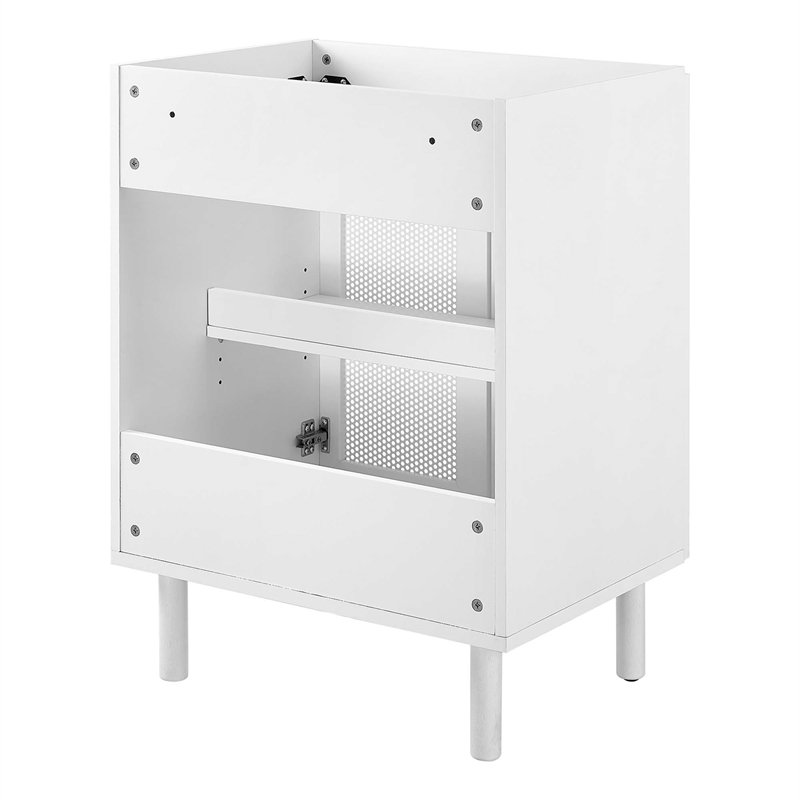 Calla Bathroom Vanity Cabinet (Sink Basin Not Included) in White