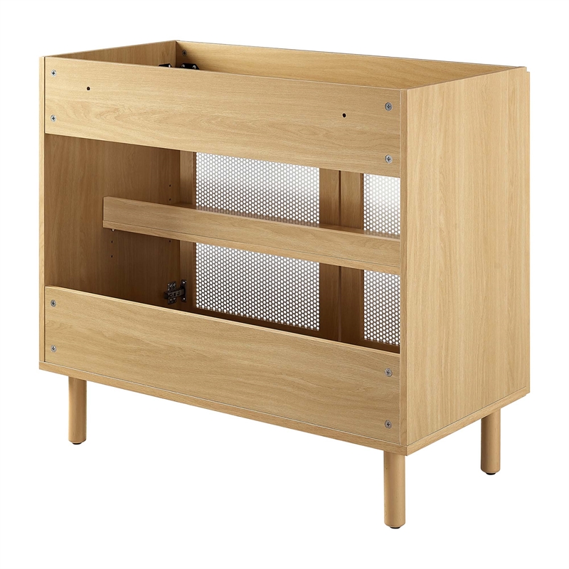 Calla Bathroom Vanity Cabinet (Sink Basin Not Included) in Oak