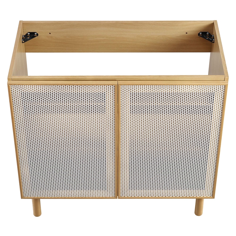Calla Bathroom Vanity Cabinet (Sink Basin Not Included) in Oak