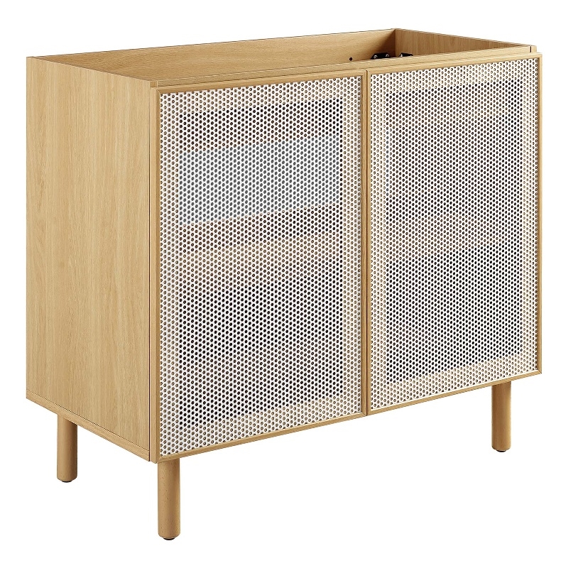 Calla Bathroom Vanity Cabinet (Sink Basin Not Included) in Oak
