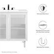 Calla Bathroom Vanity Cabinet (Sink Basin Not Included) in White