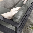 Tahoe 2-Piece Right-Facing Chaise Sectional Sofa Set in Gray Charcoal