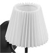 Wave Wall Sconce in Black
