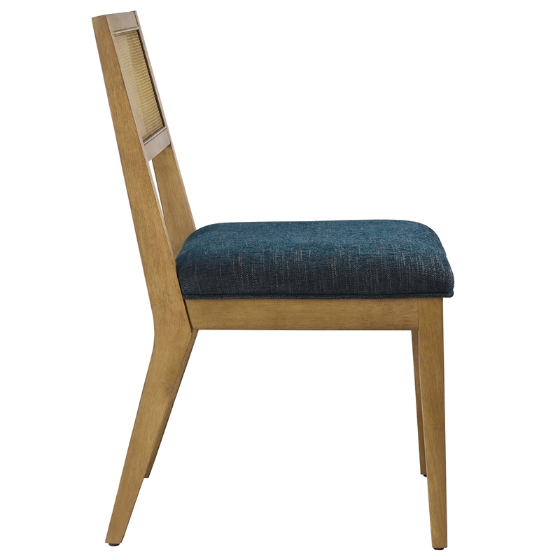 Nimba Dining Chairs Set of 2 in Heathered Weave Azure