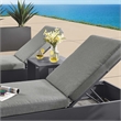 Tahoe 3-Piece Chaise Lounge Set in Gray Charcoal