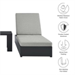 Tahoe 3-Piece Chaise Lounge Set in Gray Gray