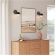 Eclipse Wall Sconce in Black