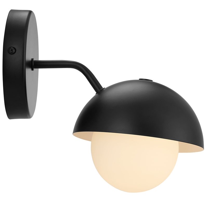 Eclipse Wall Sconce in Black