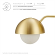 Eclipse Wall Sconce in Brass