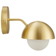 Eclipse Wall Sconce in Brass