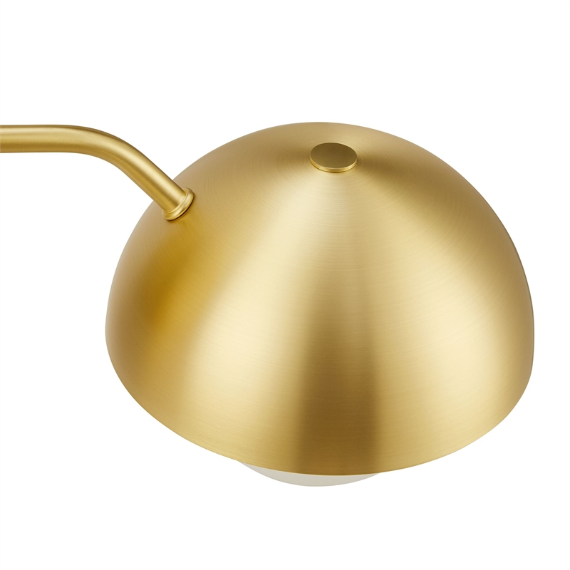 eclipse wall sconce in brass