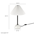 Illusion Table Lamp in Black