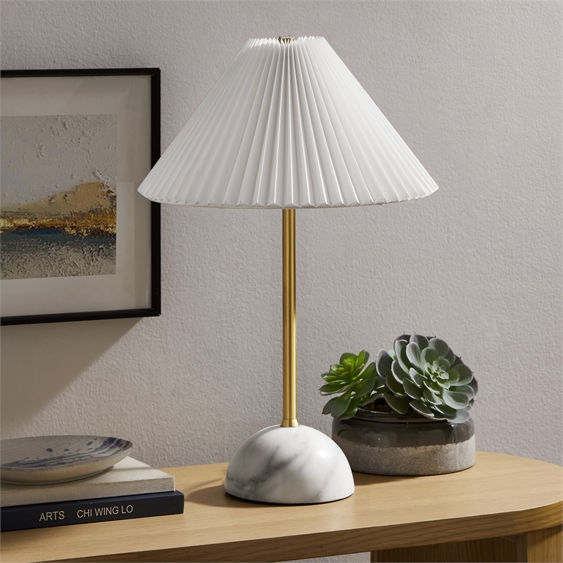 Illusion Table Lamp in Brass
