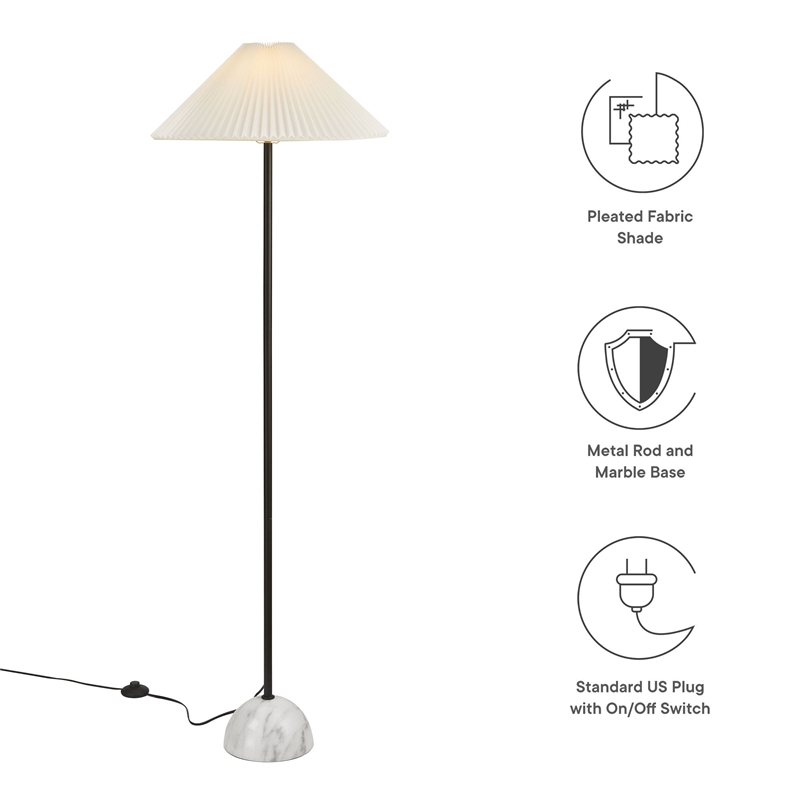 Illusion Floor Lamp in Black