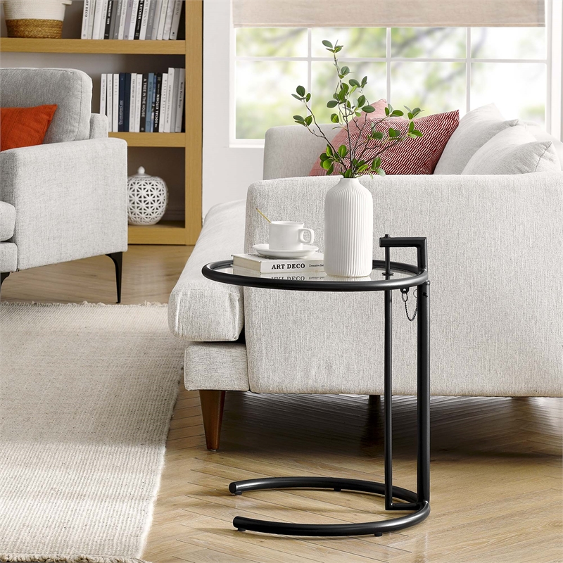 Eileen Gray Side Table in Black