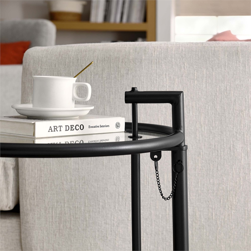 Eileen Gray Side Table in Black