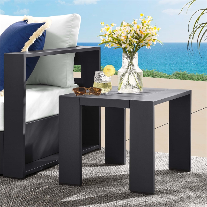 Tahoe End Table in Gray