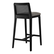 Monarch Counter Stool in Black Black Gray