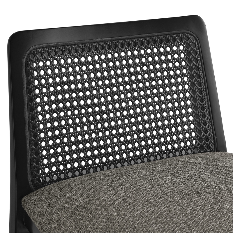 Monarch Counter Stool in Black Black Gray