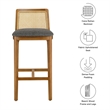 Monarch Bar Stool in Honey Natural Gray