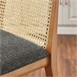 Monarch Bar Stool in Honey Natural Gray