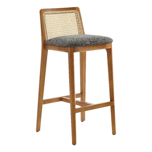 Monarch Bar Stool in Honey Natural Gray