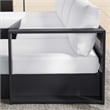Tahoe 4-Piece Sectional Sofa Set in Gray White
