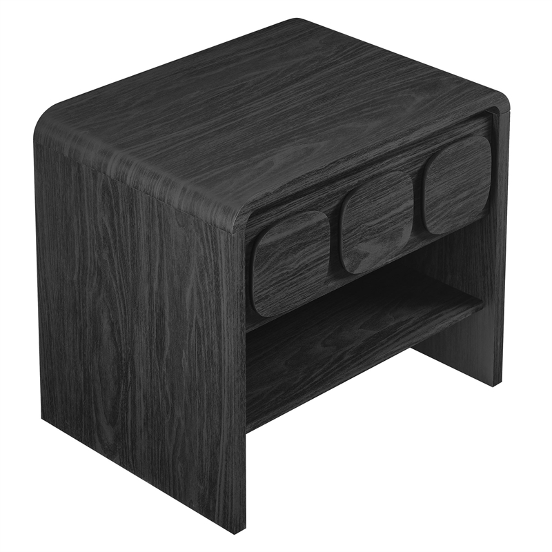 Toscana Nightstand in Black