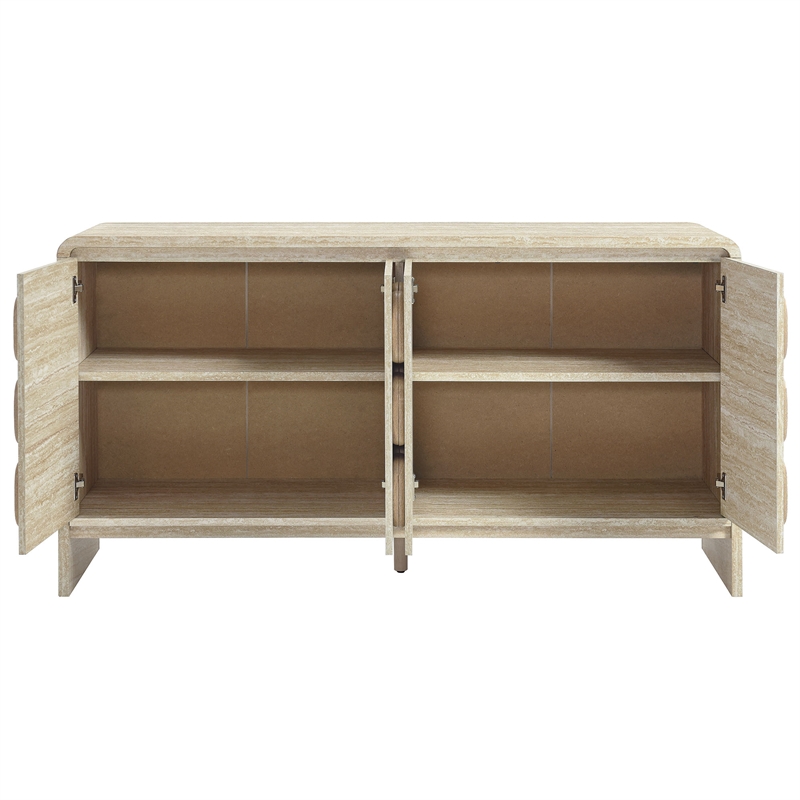 Modway Toscana Premium Laminate Sideboard in Travertine