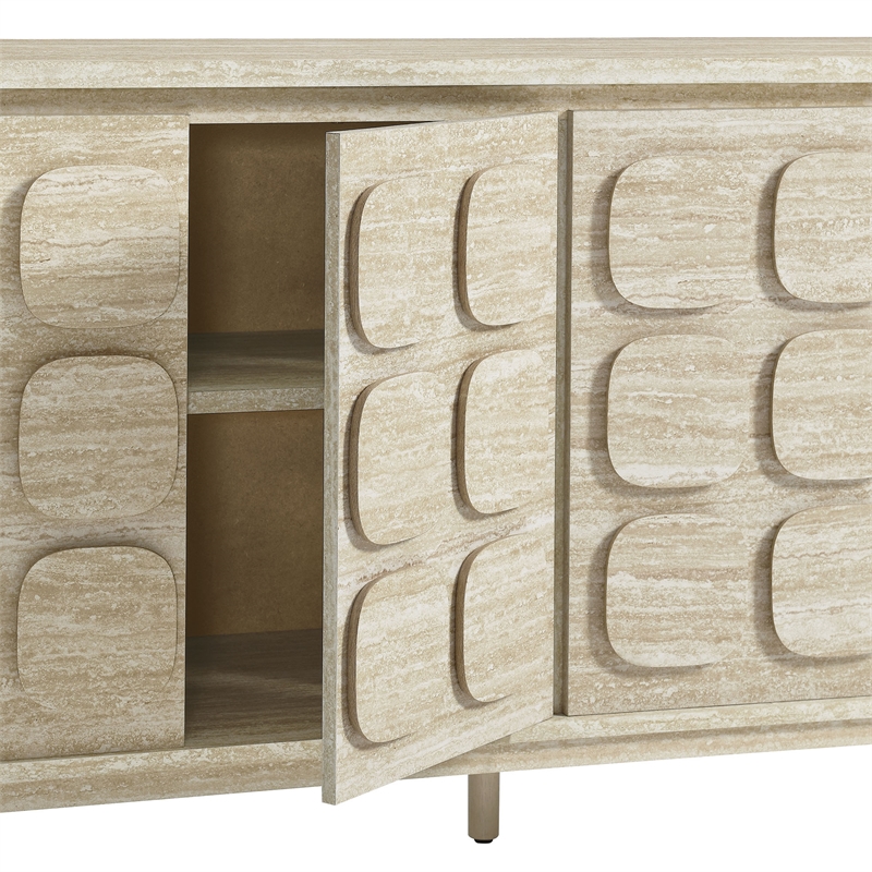 Modway Toscana Premium Laminate Sideboard in Travertine
