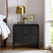 Toscana Nightstand in Black