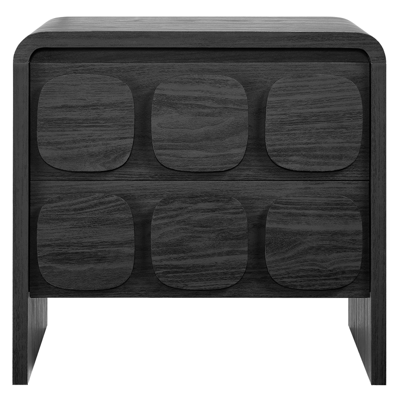 Toscana Nightstand in Black