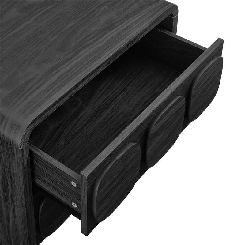 Toscana Nightstand in Black