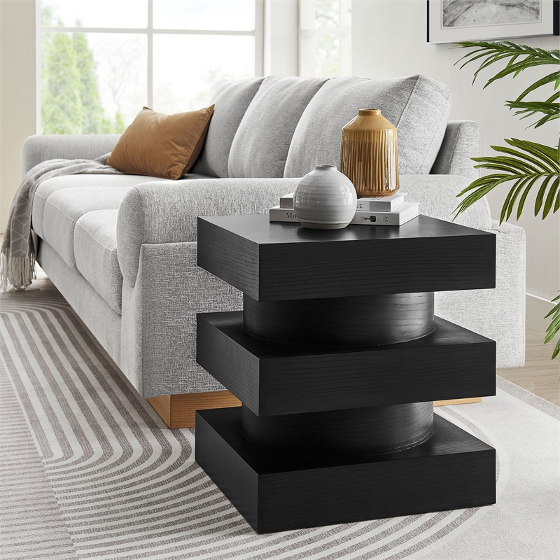 Perpetuate End Table in Black