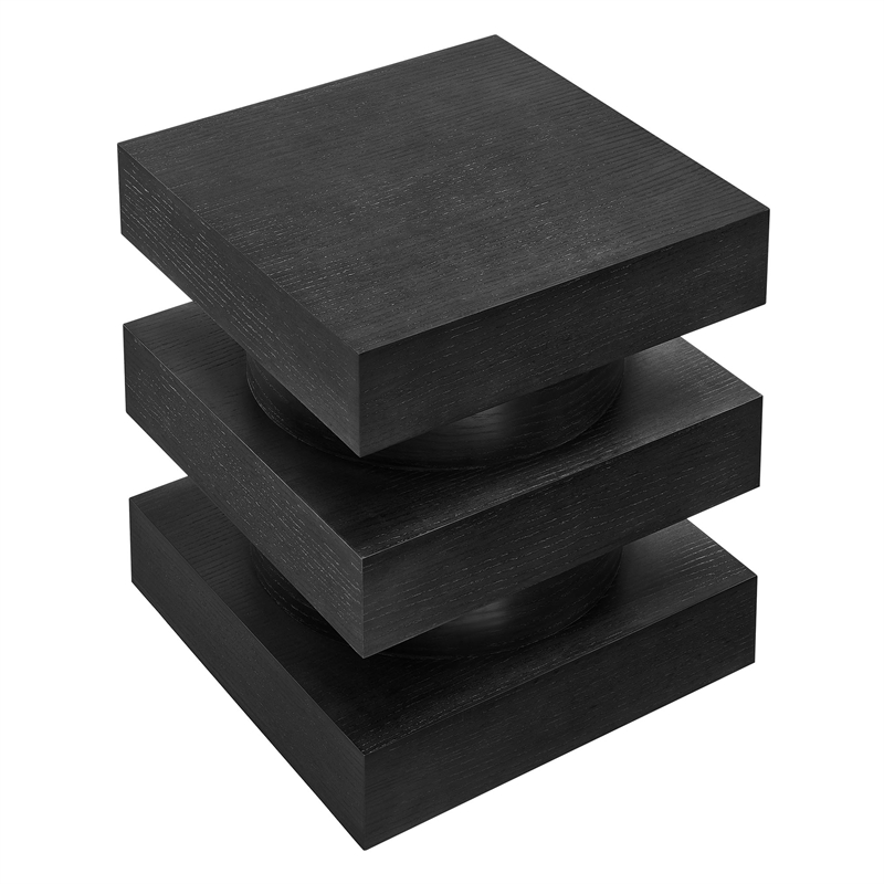 Perpetuate End Table in Black