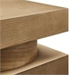 Perpetuate End Table in Caramel Ash