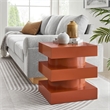 Modway Perpetuate Mango Wood End Table in Cayenne