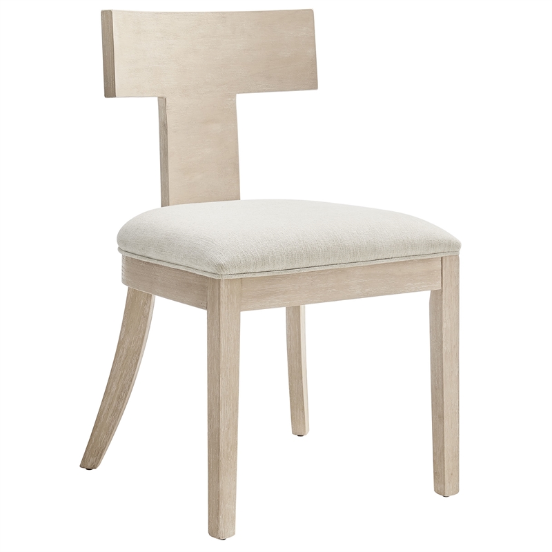Peregrine Dining Chairs Set of 2 in Natural Heathered Weave Ivory